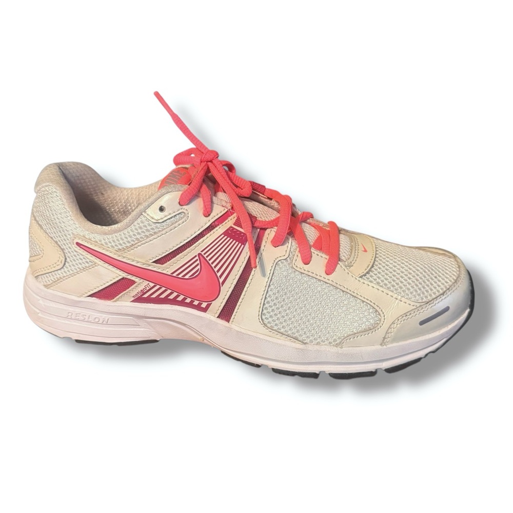 Women’s Nike Dart 10 Sneakers | Size 10 | Pink White Athletic Running Walking
